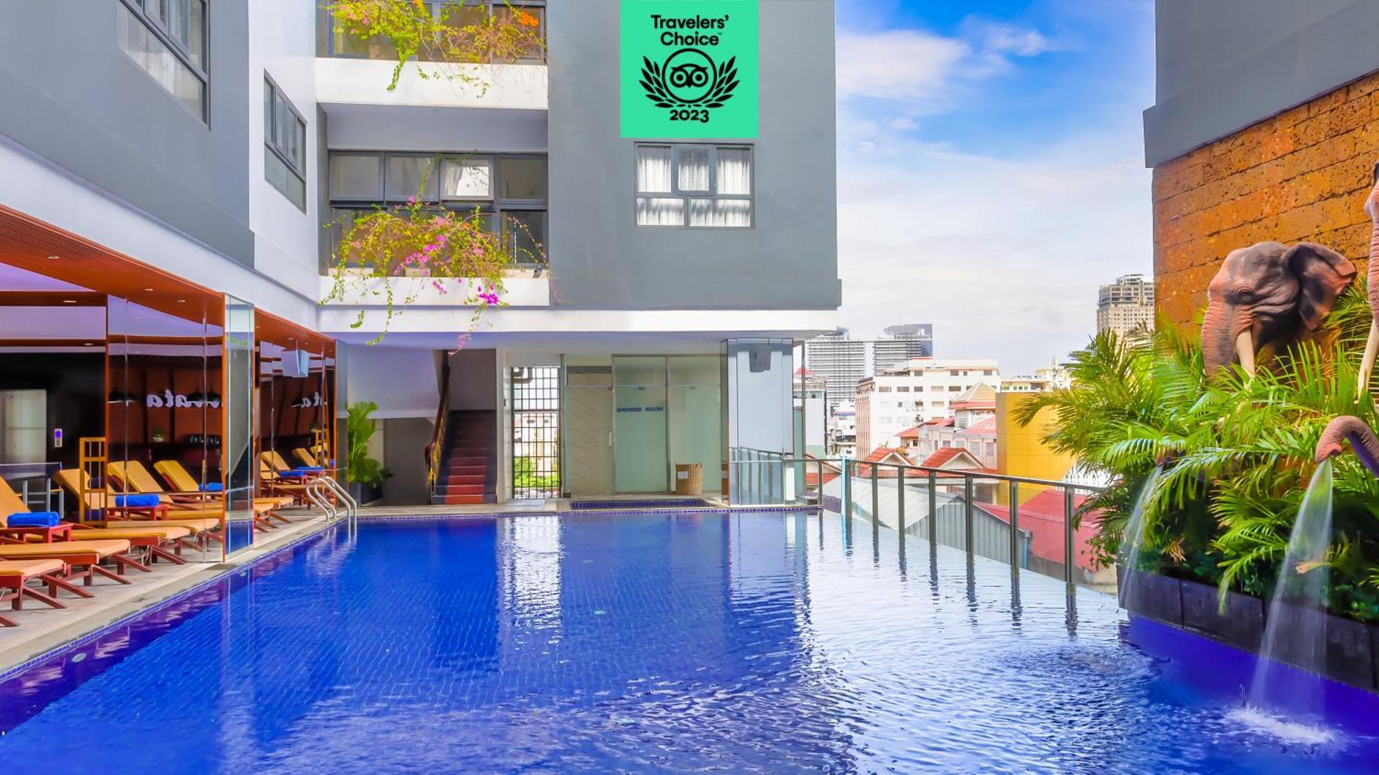 Poulo Wai Hotel & Apartment Phnom Penh Zewnętrze zdjęcie