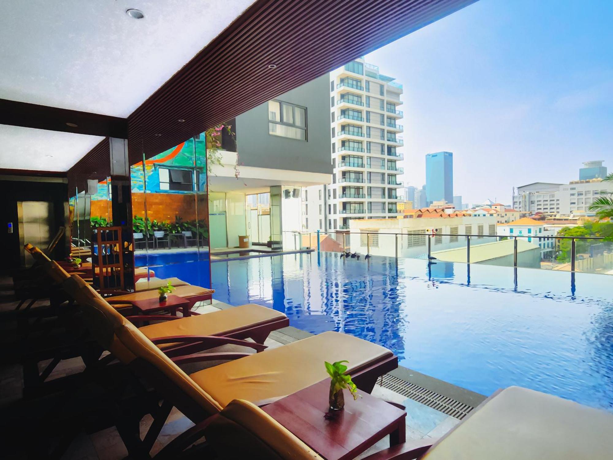 Poulo Wai Hotel & Apartment Phnom Penh Zewnętrze zdjęcie